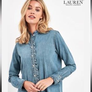 Lauren Ralph Lauren Jean shirt size XSP
